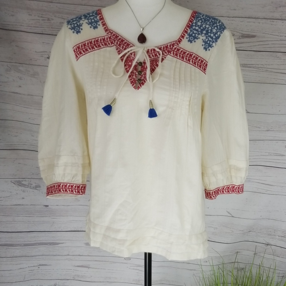 juicy couture #92918 peasant top